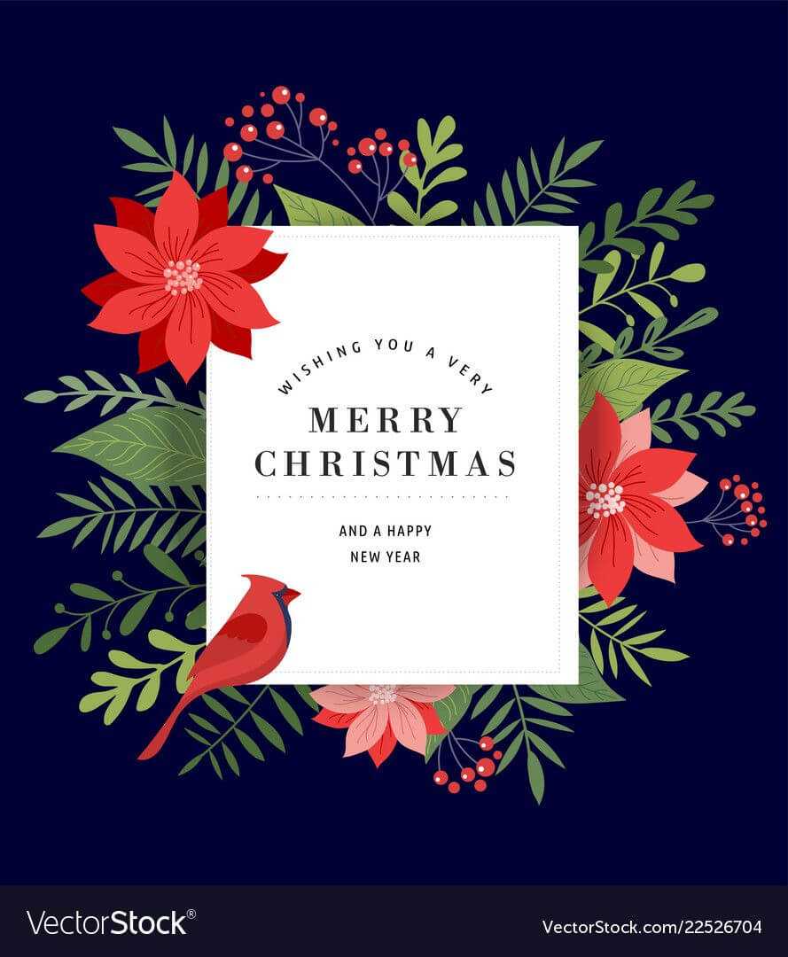 Pinricko Menski On Background | Business Christmas Cards Throughout Adobe Illustrator Christmas Card Template