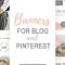 Pinterest Templates. Web Banner Templates. Ad Banners. Blog For Free Etsy Banner Template