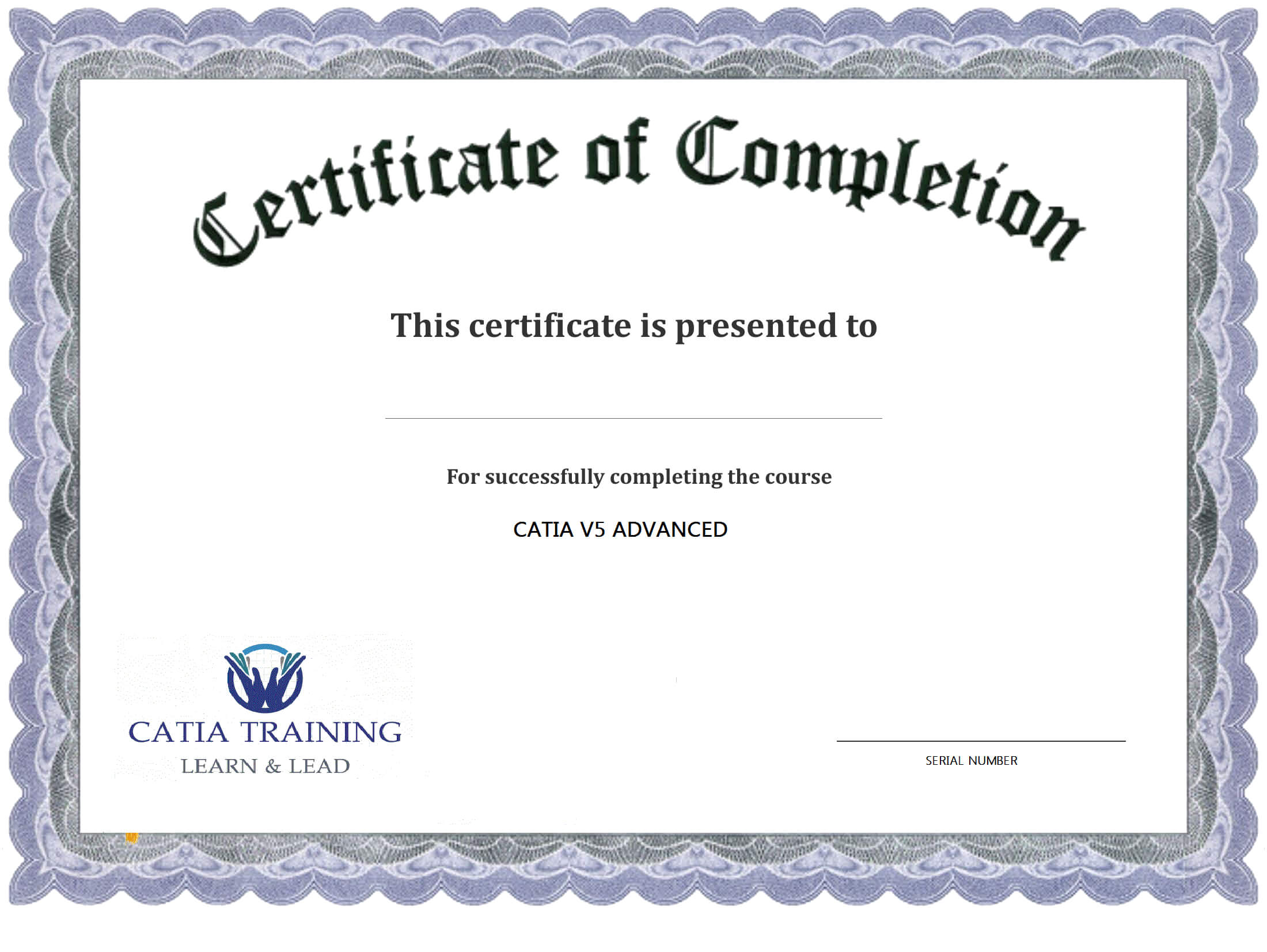 Pinwilliam Calderon On Certificate Templates | Free For Training Certificate Template Word Format