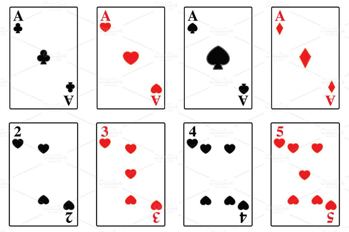 Playing Card Templates ] – 15 Playing Card Box Templates Pertaining To Playing Card Template Illustrator