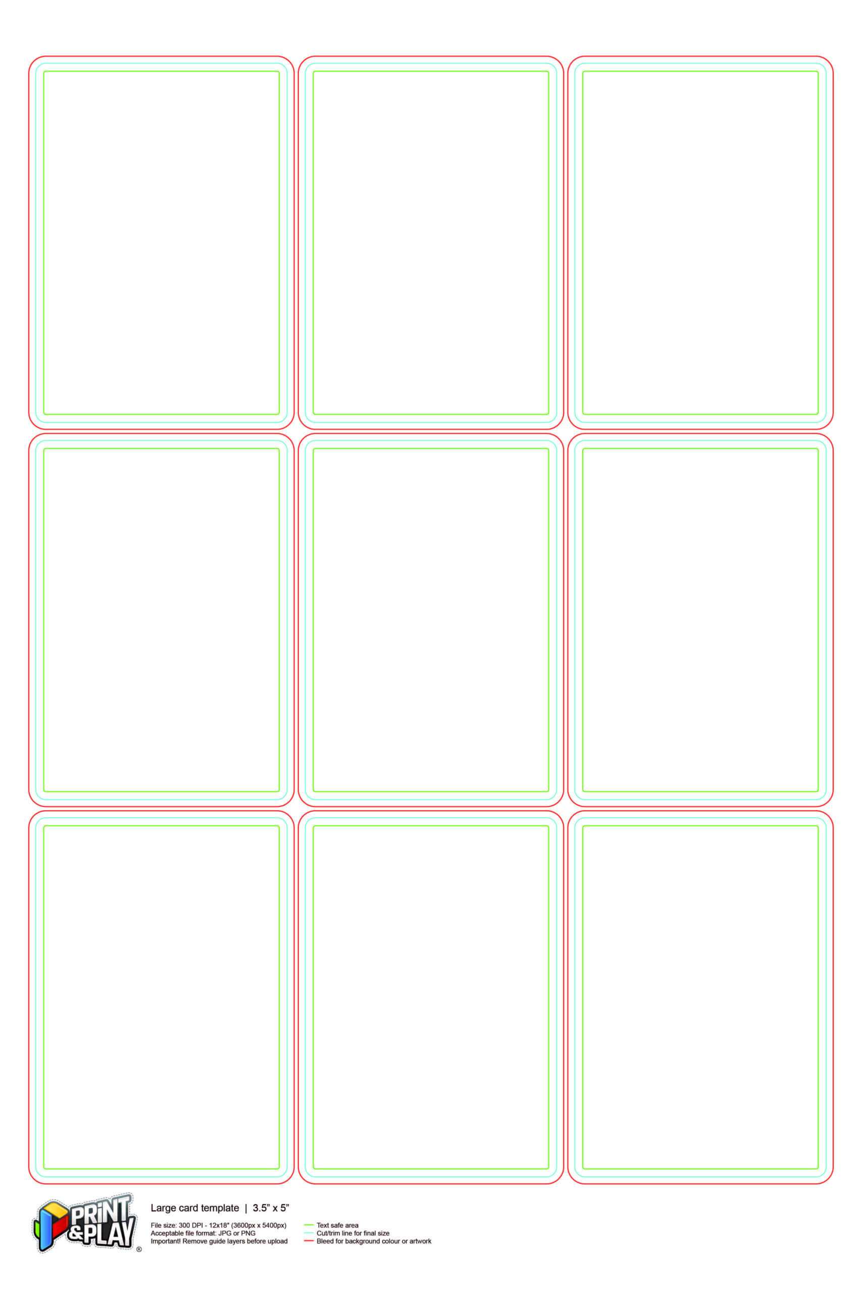 Playing Cards : Formatting & Templates – Print & Play Pertaining To Free Printable Playing Cards Template