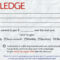 Pledge Cards For Churches | Pledge Card Templates | Card Inside Donation Cards Template