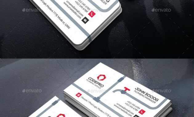 Plumbing Business Card Template Psd | Make Business Cards inside Business Card Maker Template