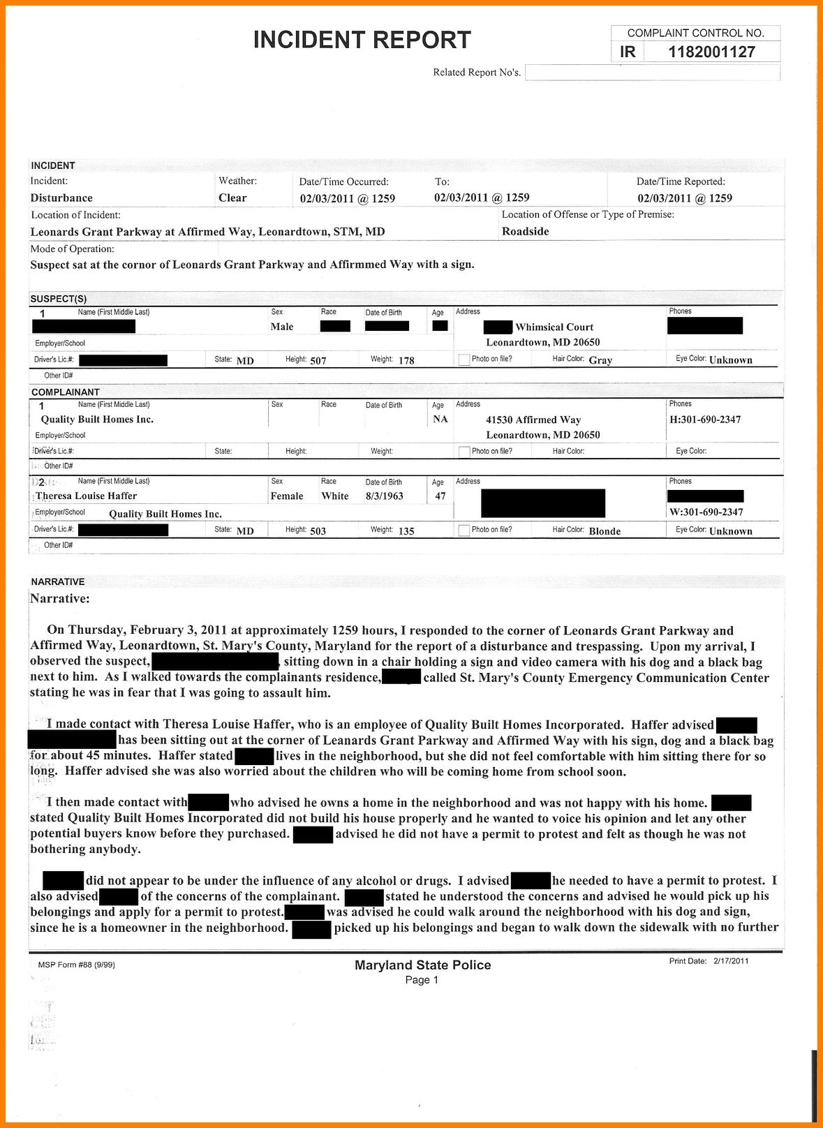 Police Report Template – Developing A Template Might Be A Throughout Ir Report Template