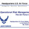 Ppt – Operational Risk Management – The Air Force Way Regarding Air Force Powerpoint Template