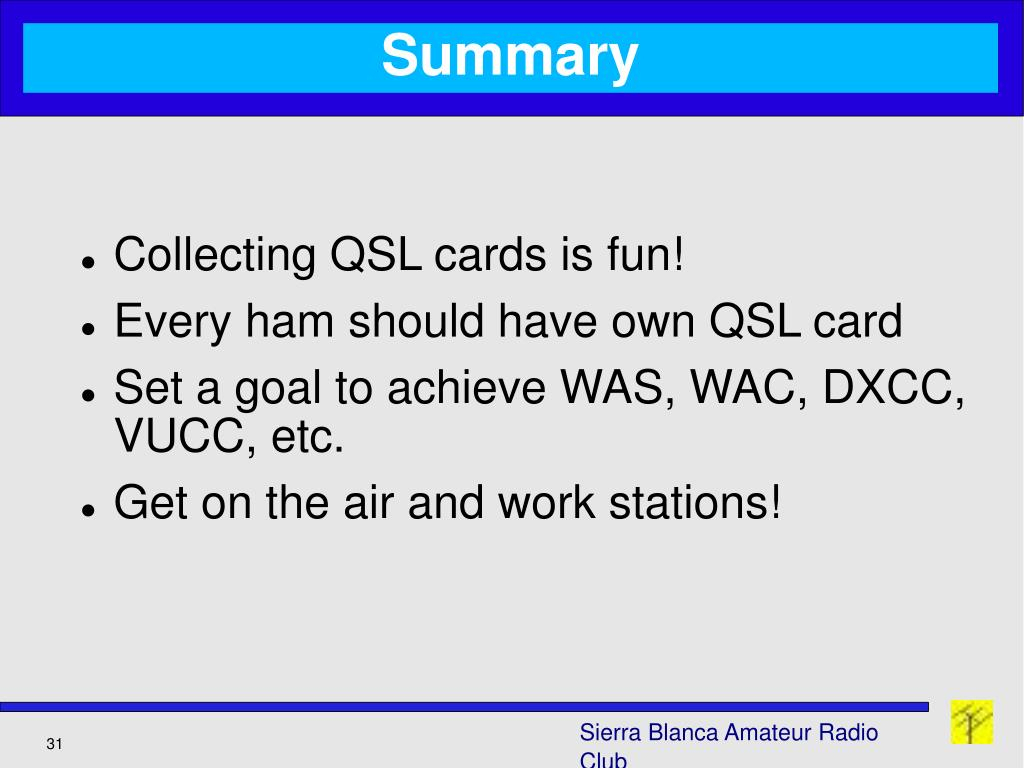 Ppt – “Pse Qsl” Tried And Tested Ways To Send & Receive Qsl Inside Qsl Card Template