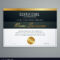 Premium Certificate Design Diploma Award Template Inside Award Certificate Design Template