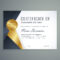 Premium Certificate Of Appreciation Award Design Throughout Award Certificate Design Template