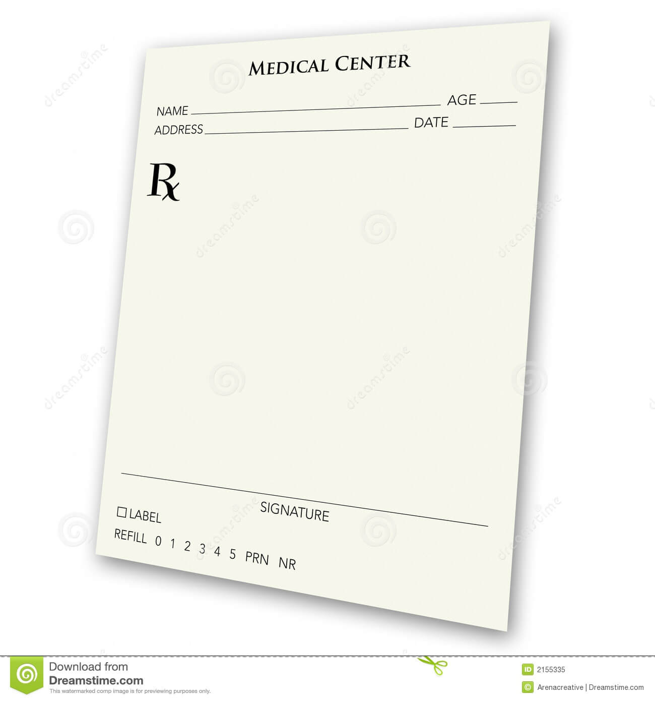 Prescription Pad Stock Illustrations – 1,668 Prescription Within Blank Prescription Pad Template
