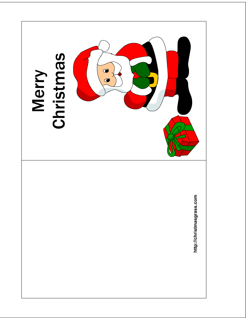 Print Free Christmas Cards Online – Christmas Printables Throughout Print Your Own Christmas Cards Templates