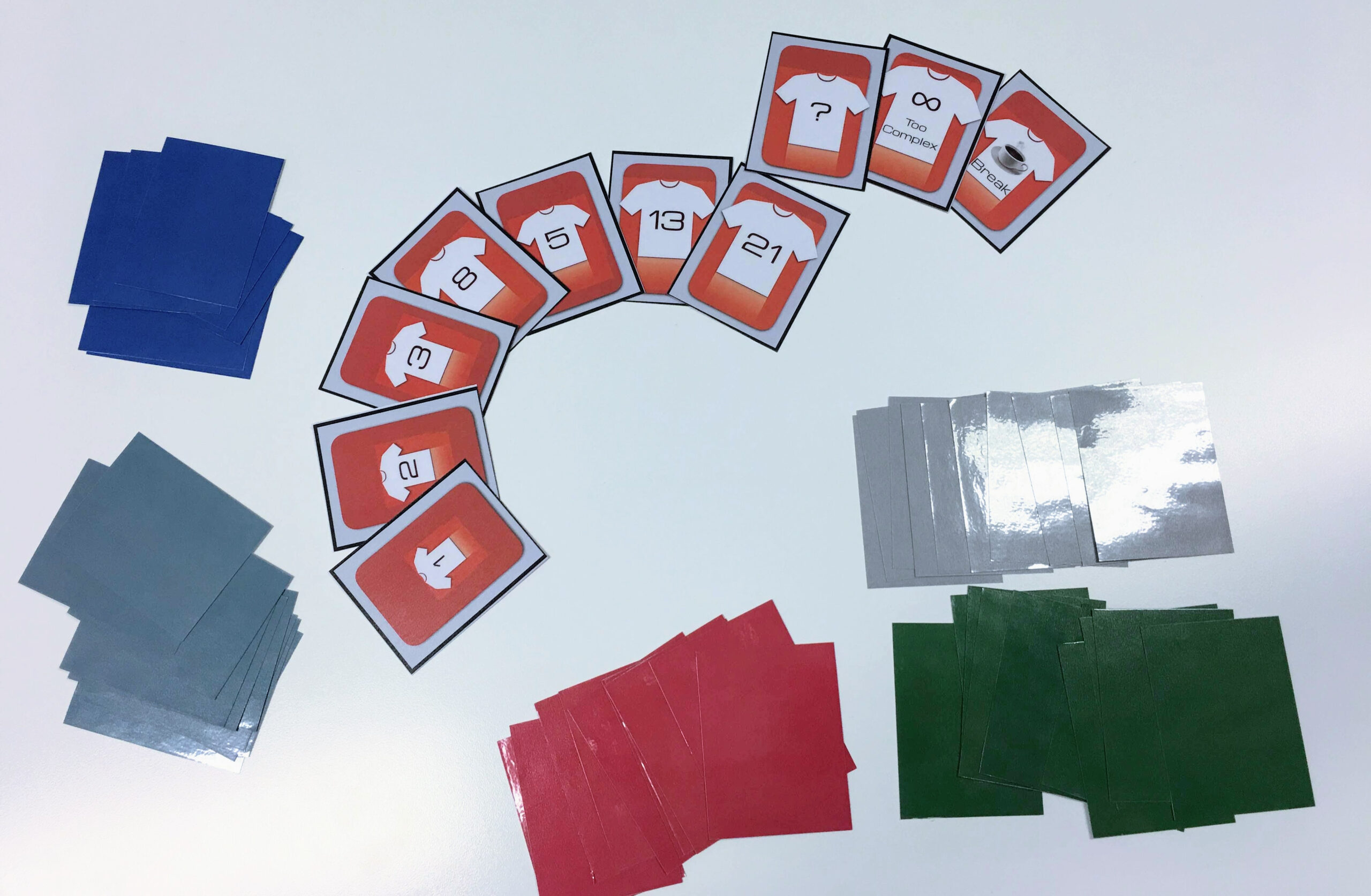 Print Your Own Planning Poker Cards (Fibonacci & T Shirt For Planning Poker Cards Template
