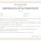 Printable Art Certificate Of Authenticity Template 12 Pertaining To Certificate Of Authenticity Template