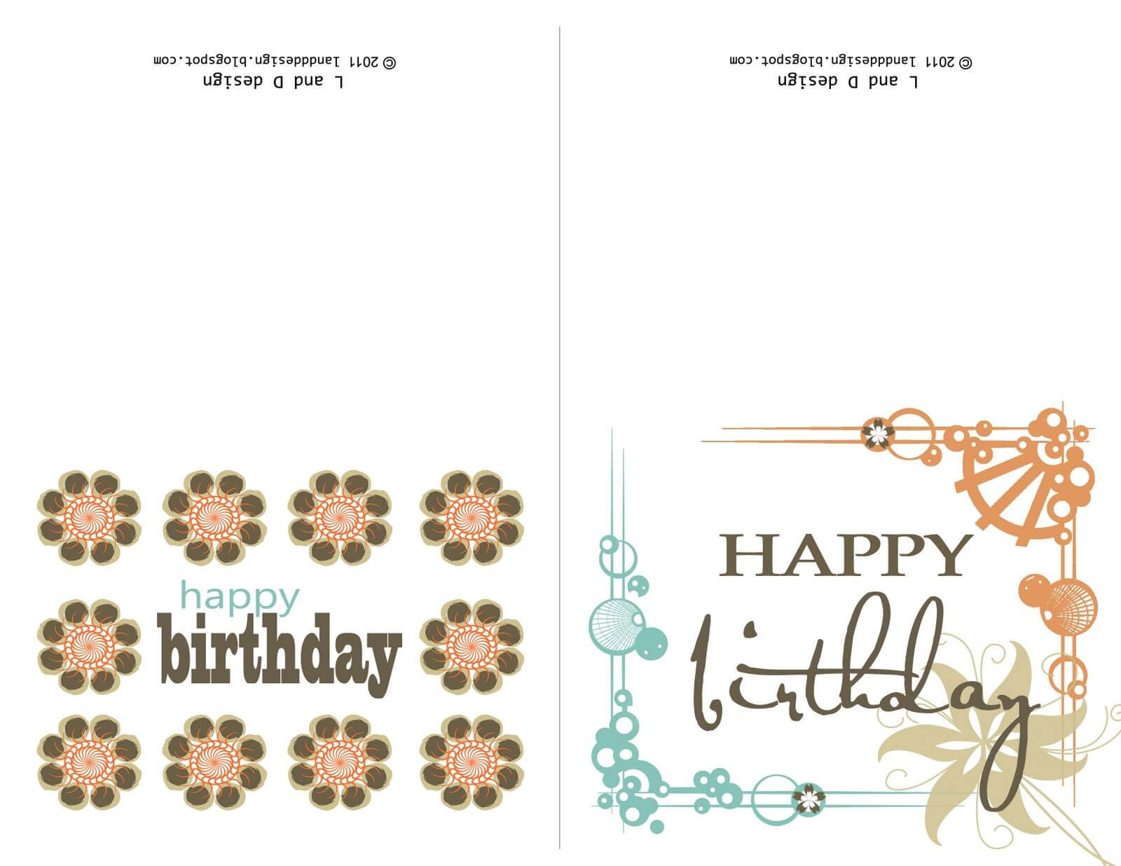 Printable Birthday Cards For Mom | Free Birthday Card Intended For Free Templates For Cards Print
