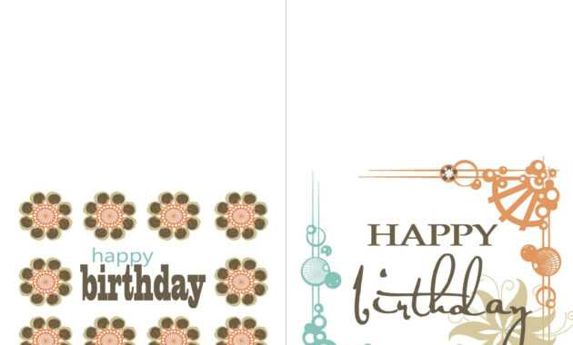 Printable Birthday Cards For Mom | Free Birthday Card within Mom Birthday Card Template