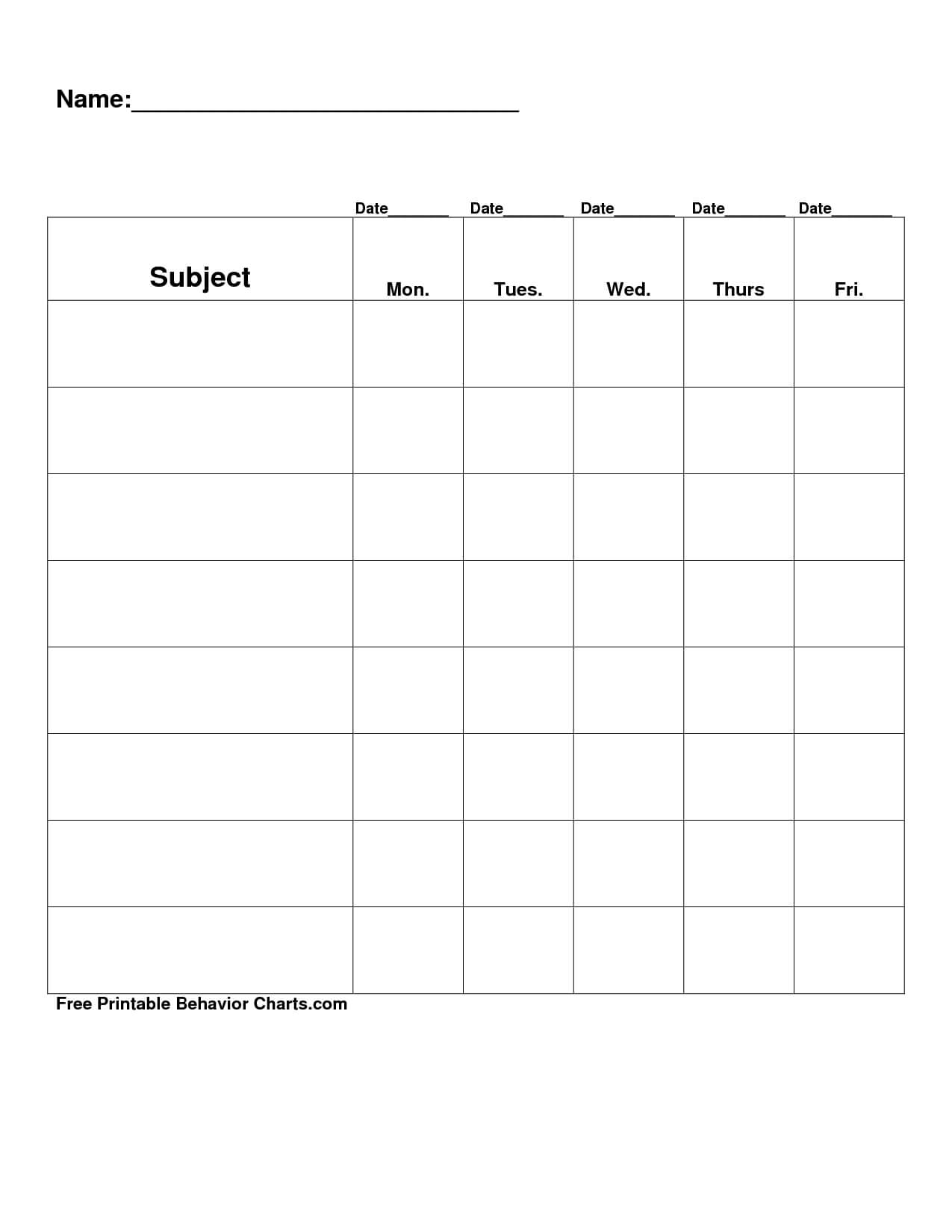 Printable Blank Datatable – User Guide Of Wiring Diagram Intended For Blank Table Of Contents Template Pdf