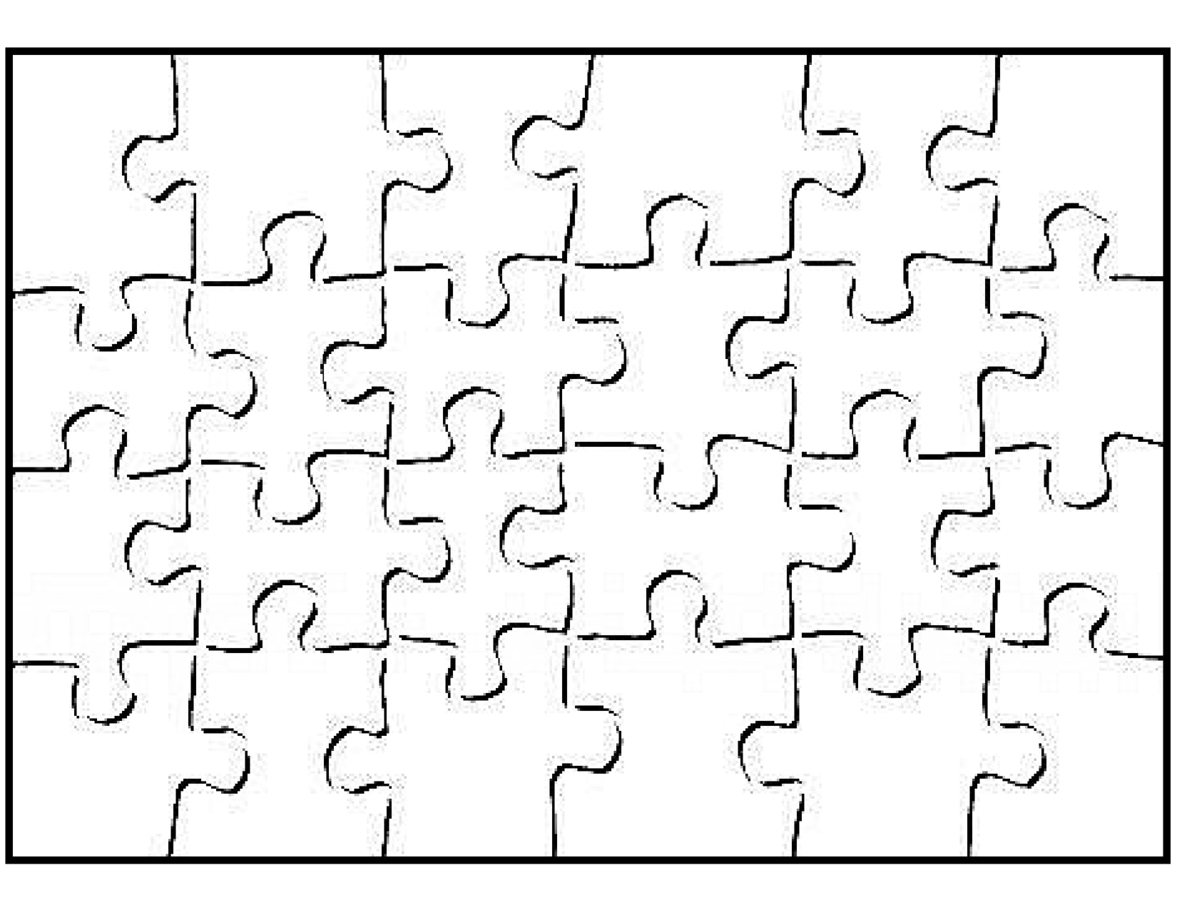 Printable Blank Puzzle Piece Template | Puzzle Piece With Regard To Blank Jigsaw Piece Template