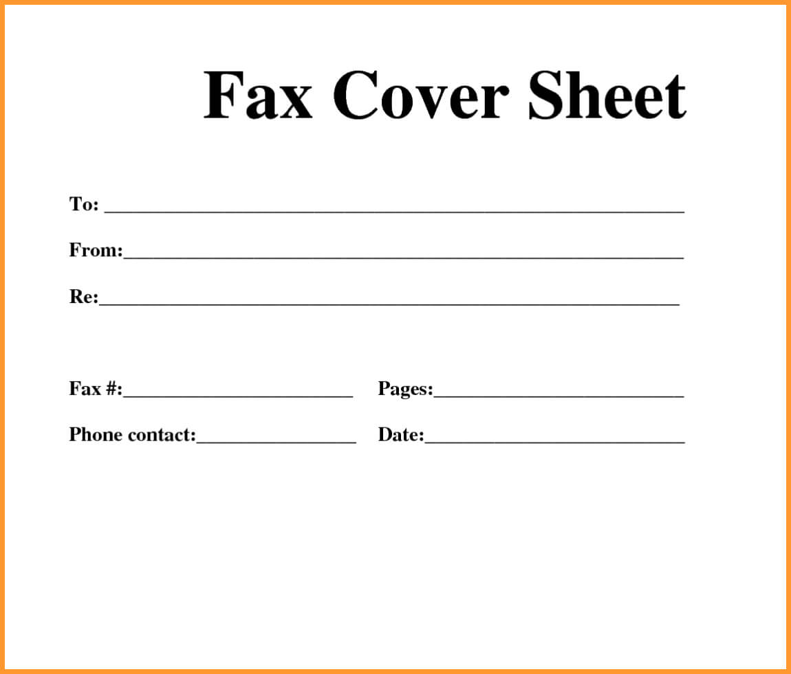 Printable Fax Forms – Ironi.celikdemirsan Intended For Fax Template Word 2010