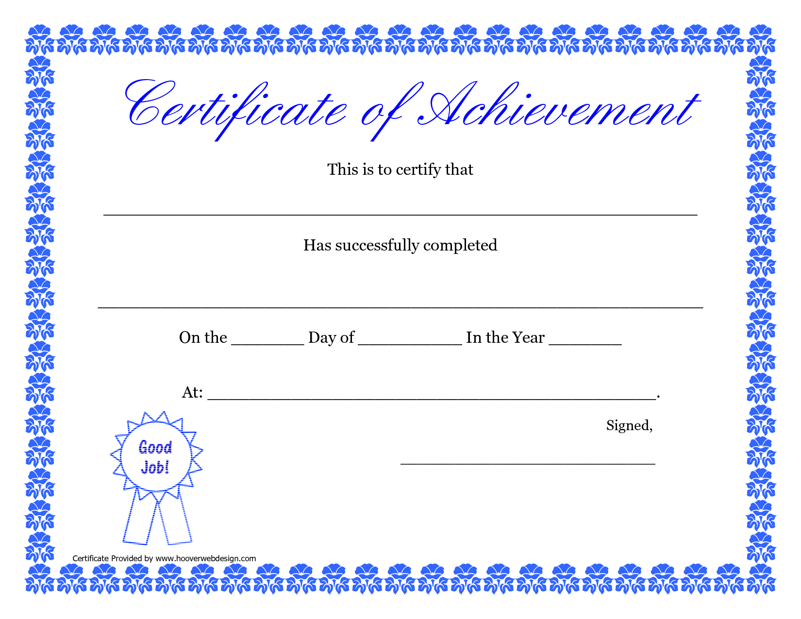 Printable Hard Work Certificates Kids | Printable With Track And Field Certificate Templates Free