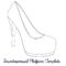 Printable High Heel Stencil Best Photos Of &lt;B&gt;High Heel pertaining to High Heel Shoe Template For Card