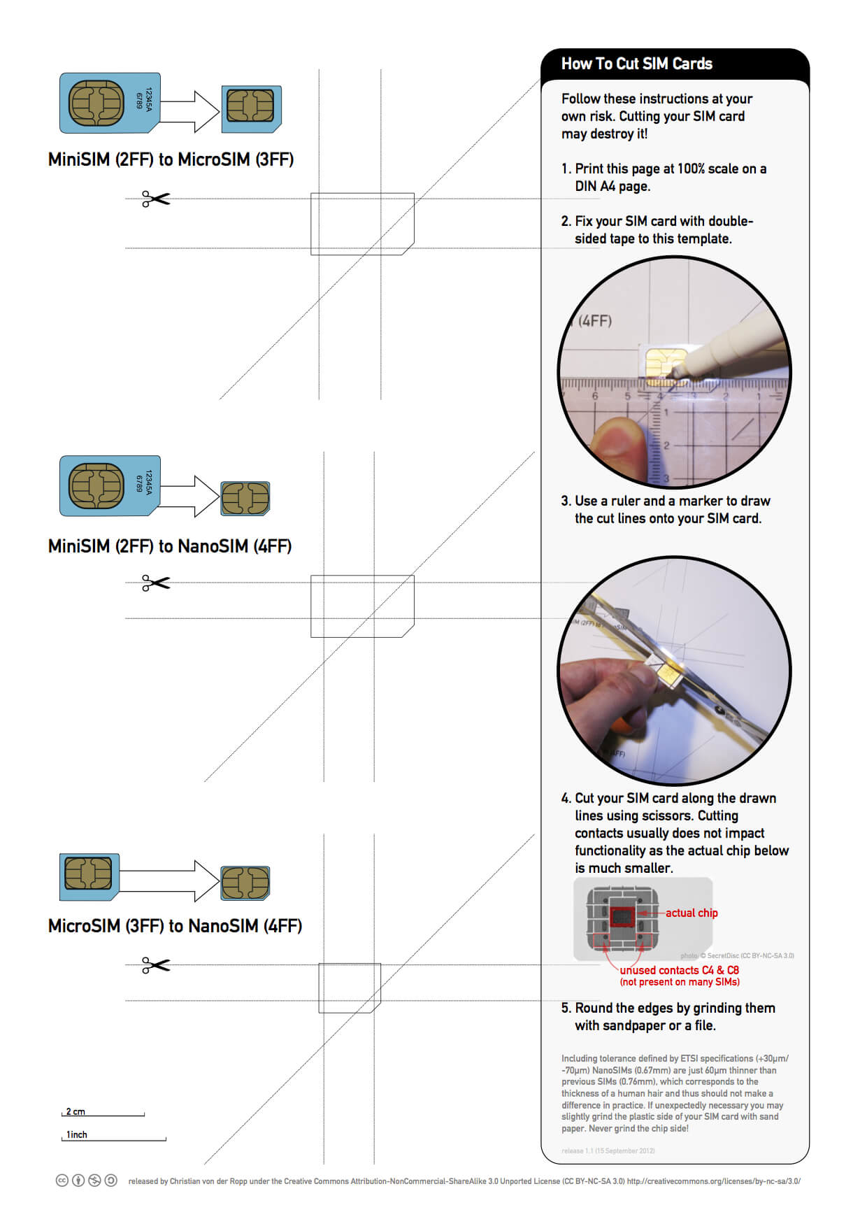 Printable Nano Sim And Micro Sim Cutting Guide [Download Intended For Sim Card Cutter Template