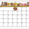 Printable November 2018 Calendar For Kids | Kids Calendar throughout Blank Calendar Template For Kids
