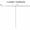 Printable T Chart Pertaining To T Chart Template For Word