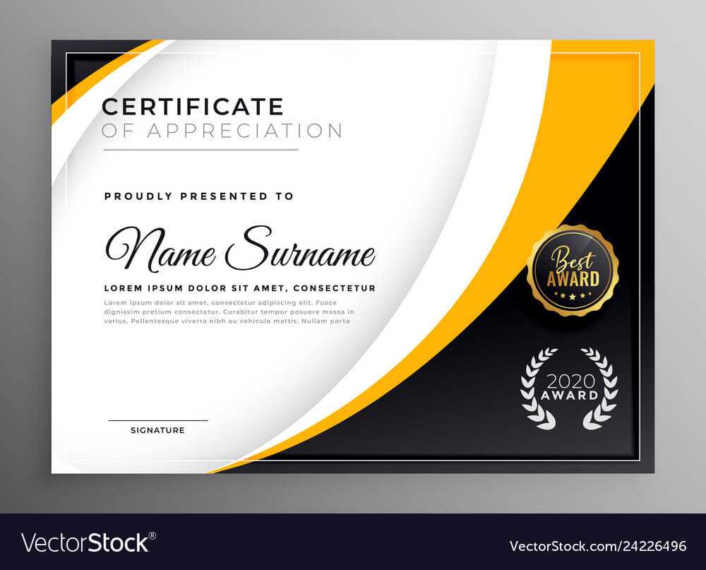 Professional Certificate Template Diploma Award Regarding Professional Award Certificate Template