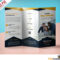 Professional Corporate Tri Fold Brochure Free Psd Template Regarding Professional Brochure Design Templates