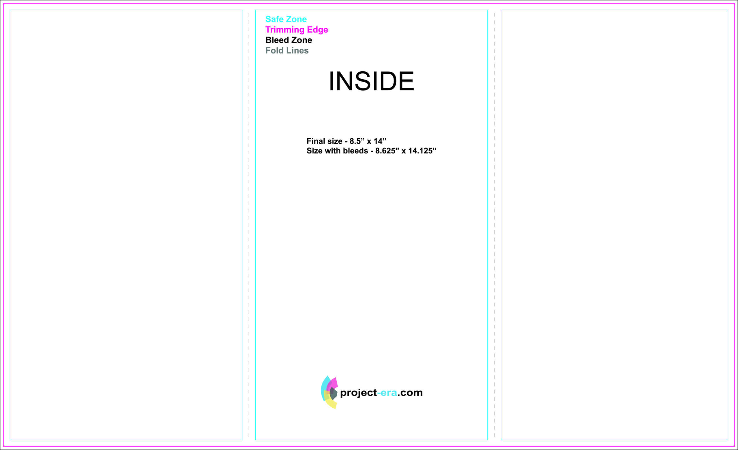 Project Era – Print & Design Services – Print Templates Regarding 8.5 X11 Brochure Template