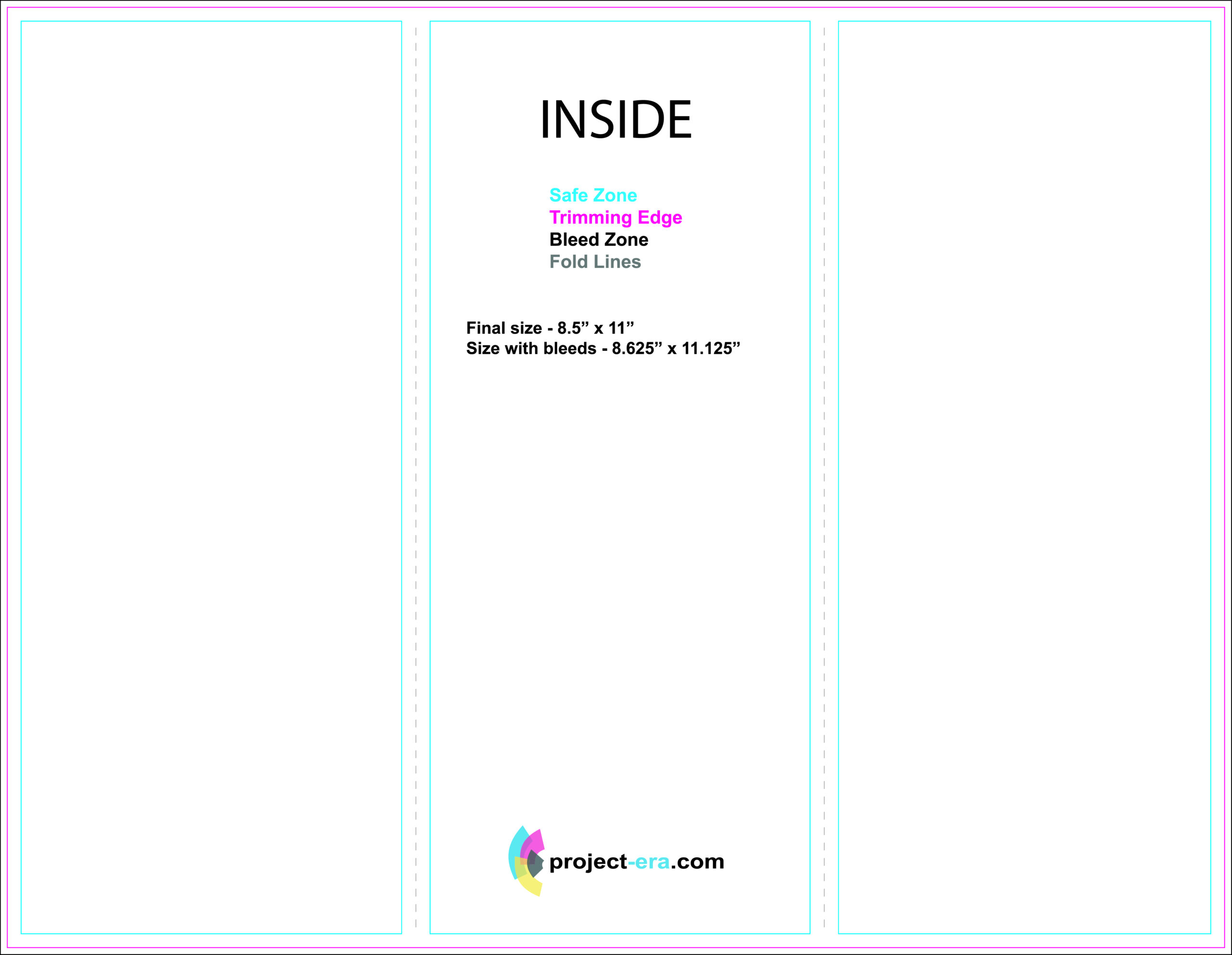 Project Era – Print & Design Services – Print Templates With Tri Fold Brochure Template Illustrator