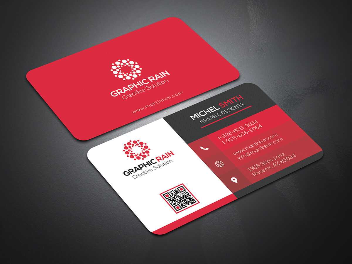 Psd Business Card Template On Behance Inside Psd Visiting Card Templates