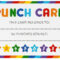 Punch Card Download Pdf/21 Punch Cards Pdf File/to Do Punch Inside Free Printable Punch Card Template