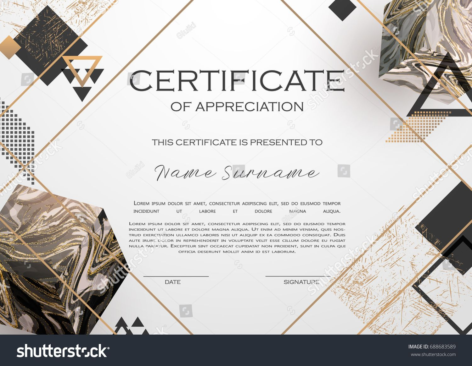 Qualification Certificate Of Appreciation Design. Elegant Intended For Qualification Certificate Template