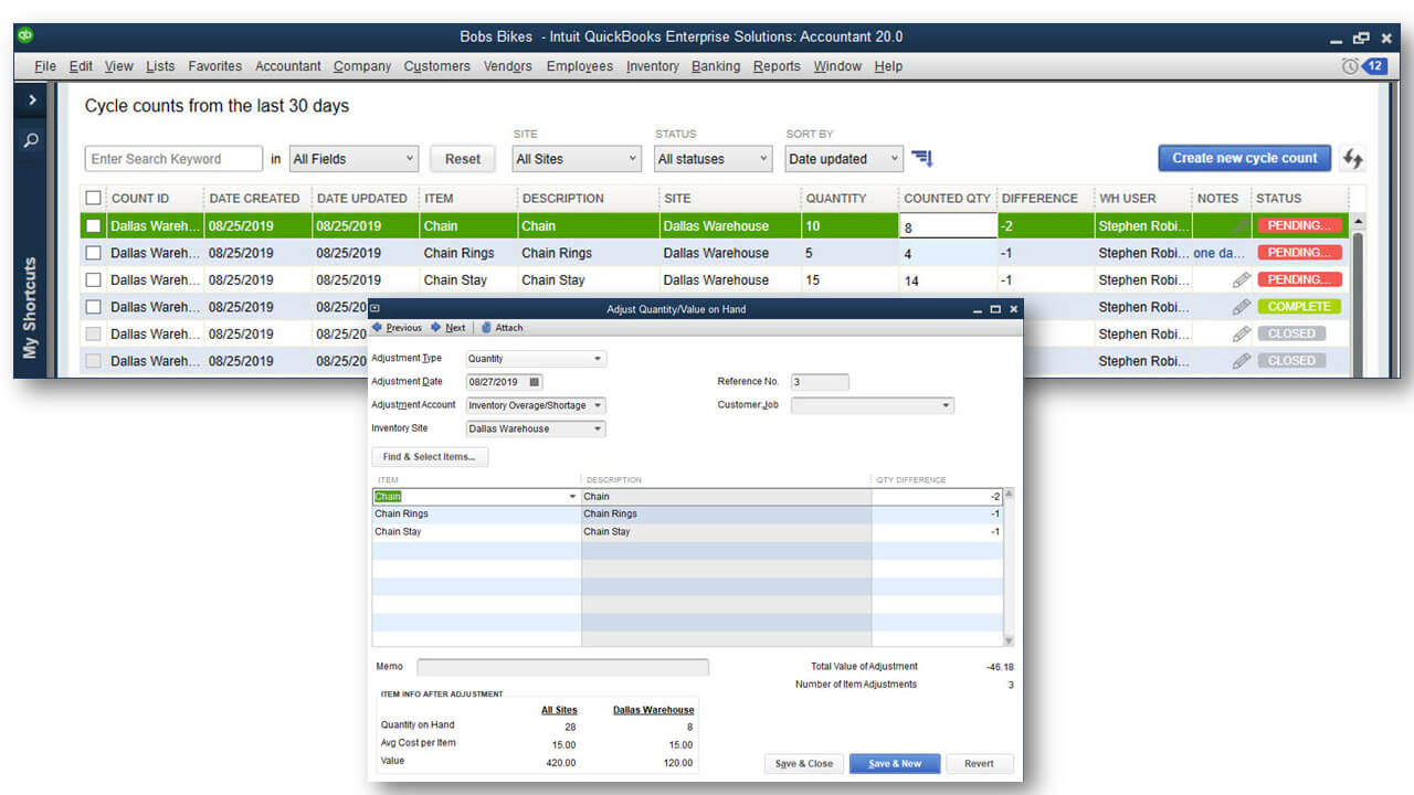 Quickbooks Desktop 2020: What's New And Improved – Firm Of Throughout Quick Book Reports Templates