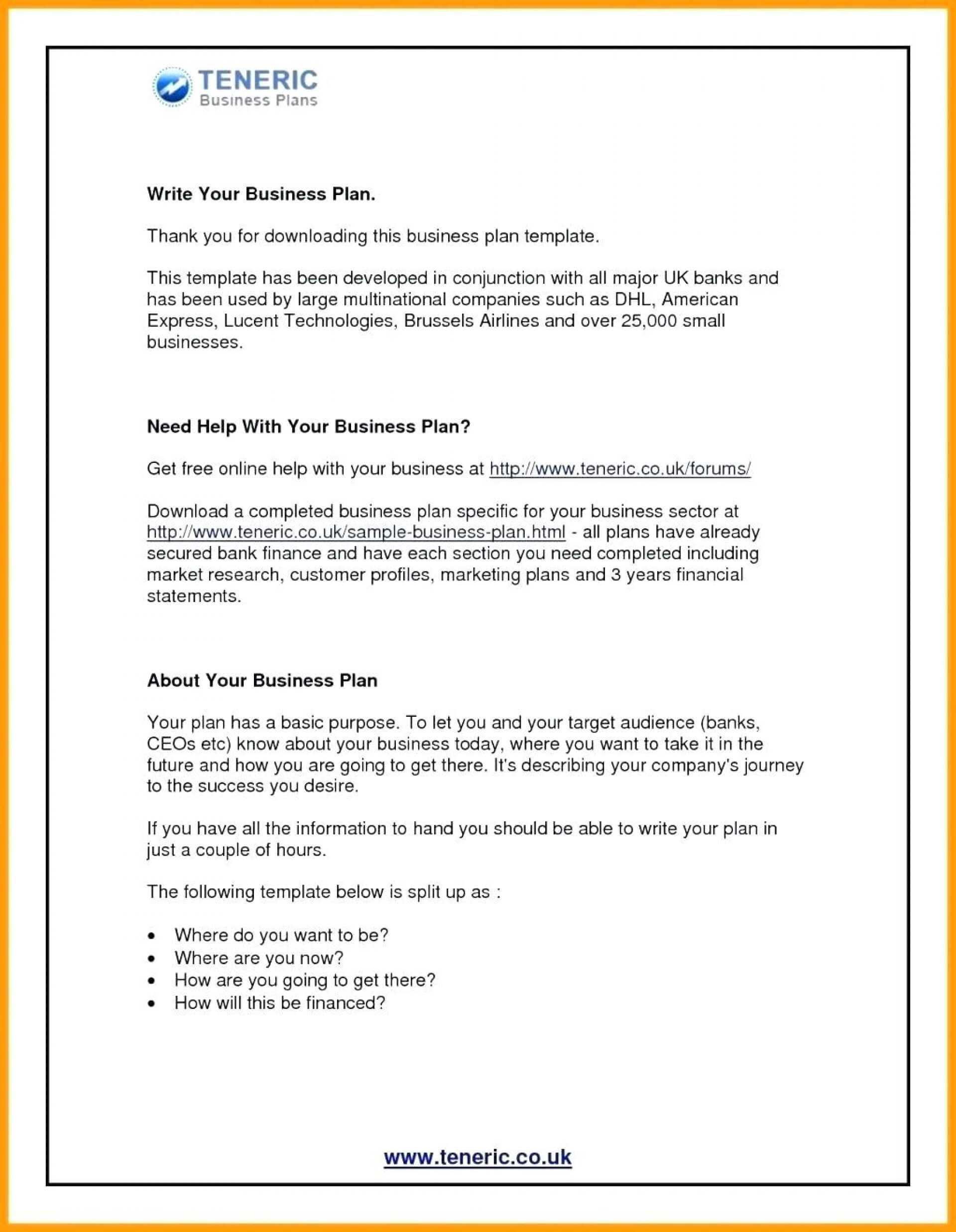 Rare Free Marketing Plan Template Word – Ironi.celikdemirsan Inside Business Plan Template Free Word Document