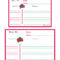 Raspberries Recipe Card – 4X6 & 5X7 Page | Printable Recipe Intended For 4X6 Photo Card Template Free