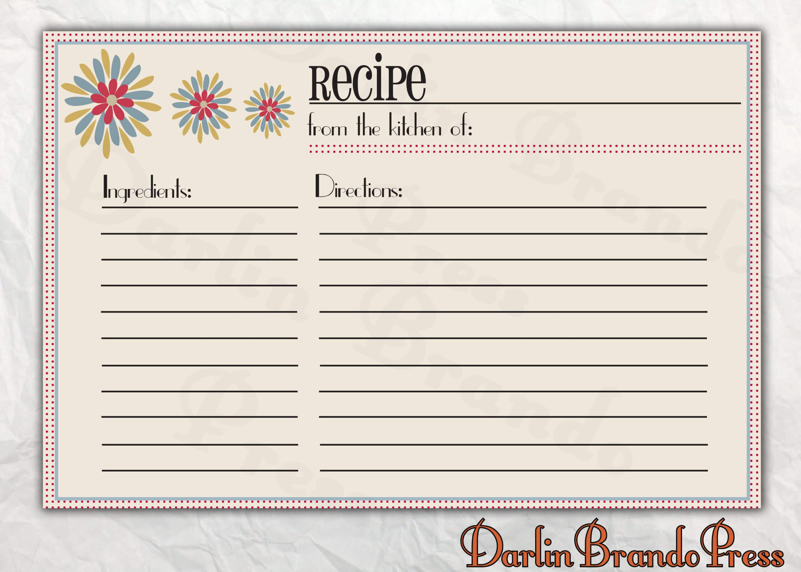 Recipes Card Templates Word | Recipe Template For Word Within Microsoft Word Recipe Card Template