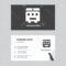Recycling Bin Business Card Design Template, Visiting For Your.. In Bin Card Template