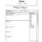 Rehearsal Report Template | Stage Manager, Rehearsal Intended For Rehearsal Report Template