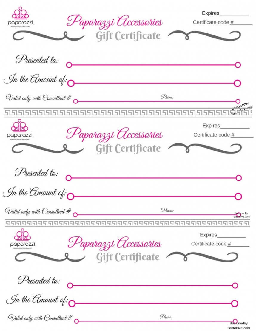 Remarkable Gift Certificate Template Free Ideas Customizable Pertaining To Massage Gift Certificate Template Free Printable
