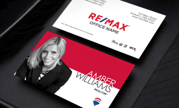 Remax Realtors, Your New Business Card Design Is Here in Office Max Business Card Template