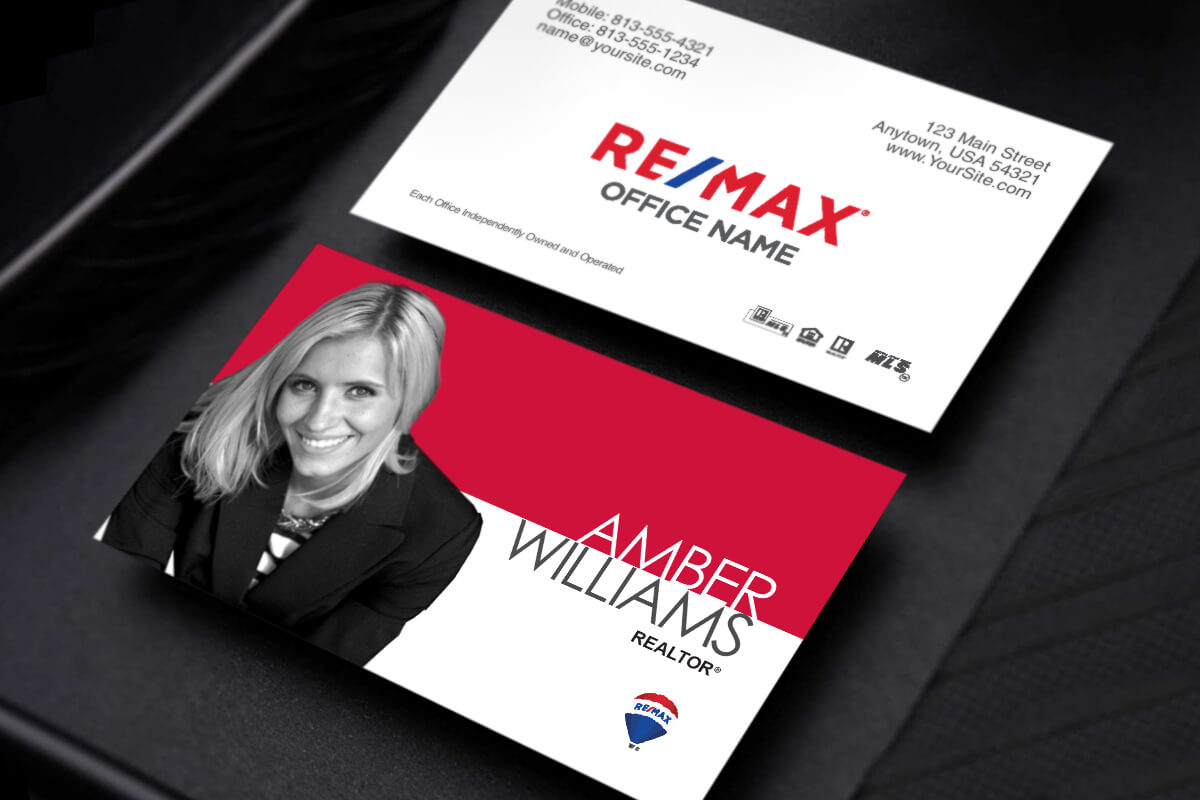 Remax Realtors, Your New Business Card Design Is Here In Office Max Business Card Template