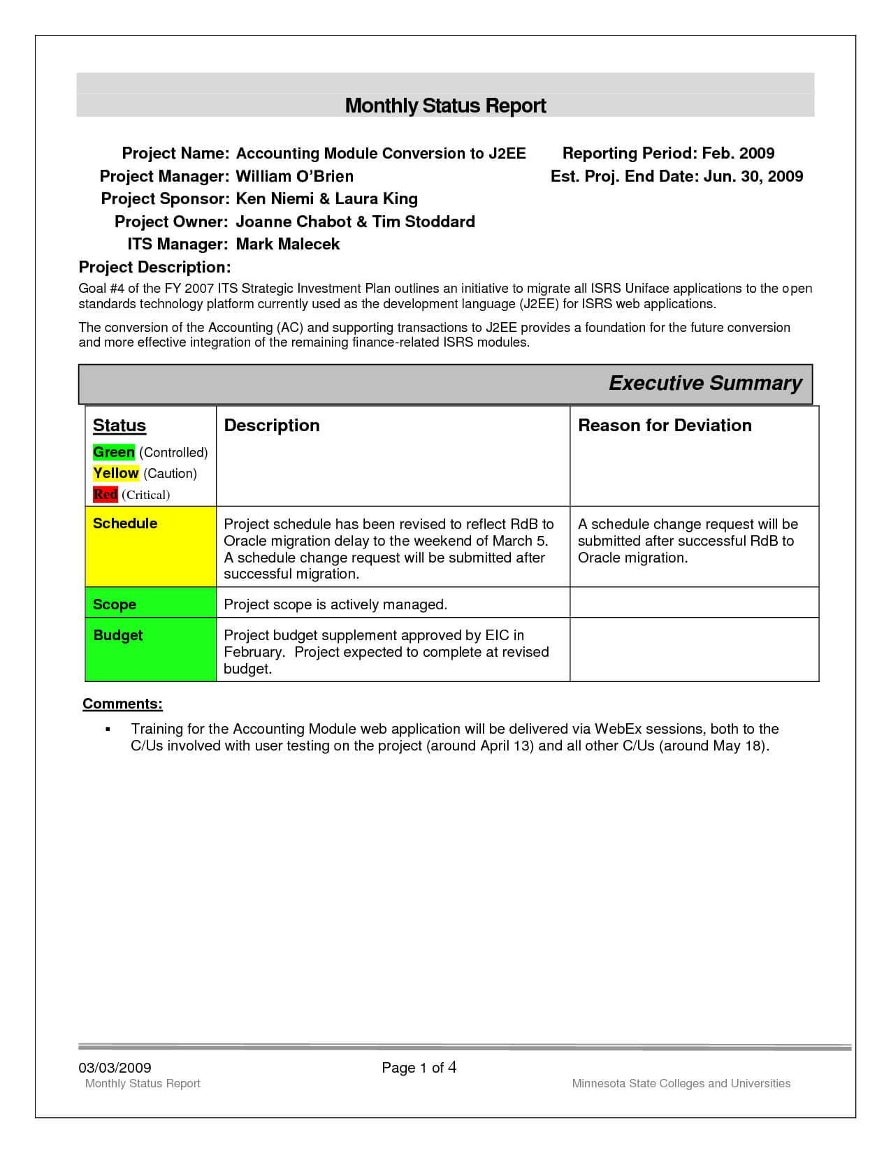 Replacethis] Monthly Status Report Template Format And With How To Write A Monthly Report Template