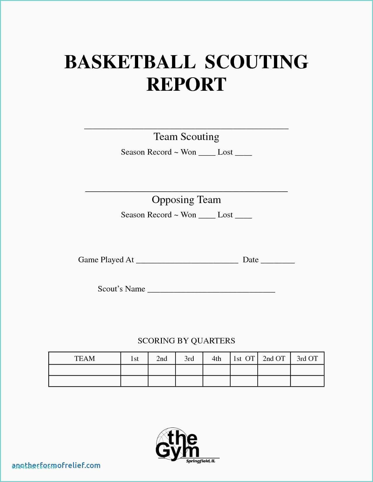 Report Examples College Basketball Scouting Template Team Pertaining To Basketball Scouting Report Template