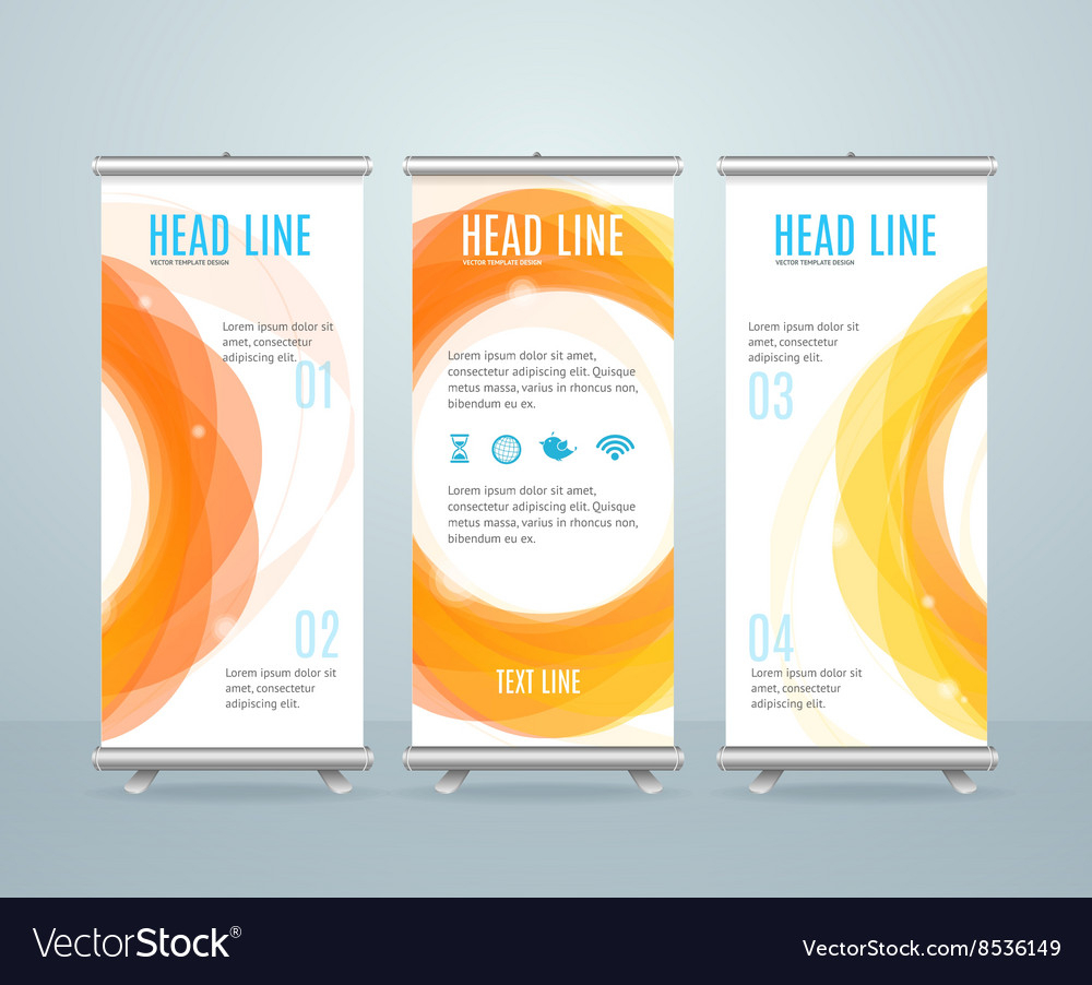 Roll Up Banner Stand Design Template With Regard To Pop Up Banner Design Template