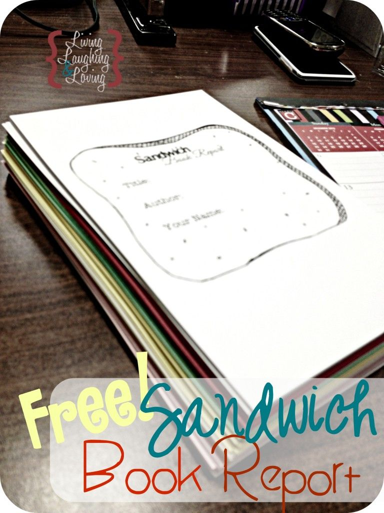 Sandwich Book Report" Template For A Book About A Famous Regarding Sandwich Book Report Template