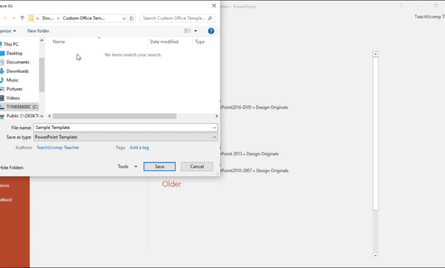 Save A Presentation Template In Powerpoint - Tutorial within How To Save Powerpoint Template