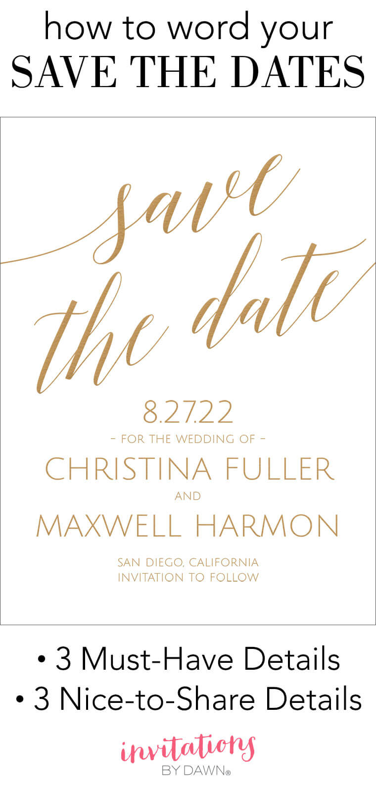 Save The Date Wording | Invitationsdawn Intended For Save The Date Template Word