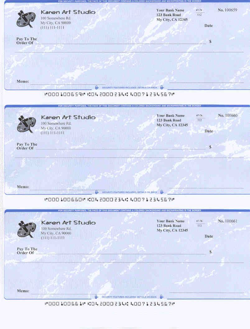 Sc. 11 Fake Checks To Print | Props | Printable Checks In Customizable Blank Check Template