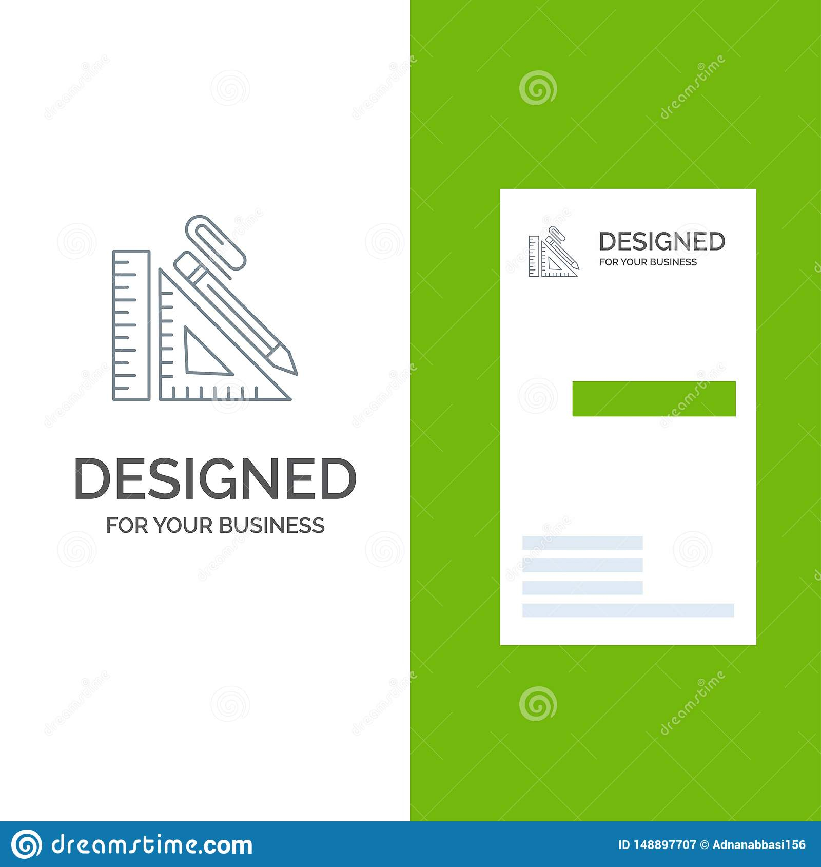 Scale, Construction, Pencil, Repair, Ruler, Clip Grey Logo With Regard To Construction Business Card Templates Download Free
